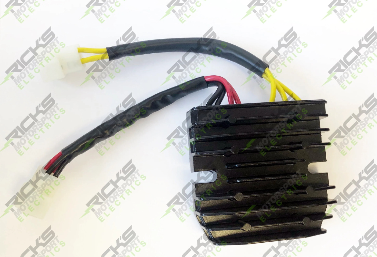 Rick's Motorsports Electrics Universal Hot Shot Lith-Ion Rectifier-Regulator for Triumph Daytona 675 '03-18, Street Triple 675 '06-17, Street Triple 675R '05-18 Rick's Motorsports Electrics Universal Hot Shot Lith-Ion Rectifier-Regulator for Triumph Daytona 675 '03-18, Street Triple 675 '06-17, Street Triple 675R '05-18